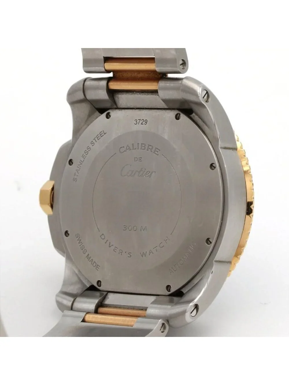 Cartier Calibre du Diver PG Stainless Steel Pink Gold Automatic
